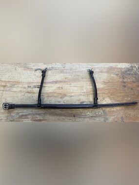 Monocrown pony noseband